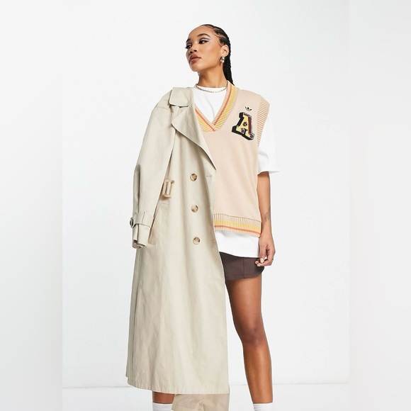 Adidas Originals Knit Tank / Sweater Vest in beige - Picture 4 of 4